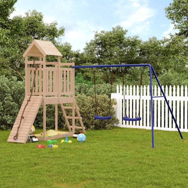 vidaXL Spielturm Massivholz Kiefer 3155873