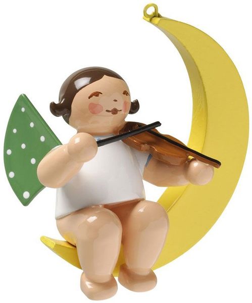 Wendt & Kühn Engel mit Geige im Mond