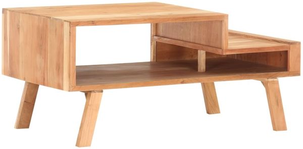 vidaXL Couchtisch 100 x 50 x 45 cm Akazie Massivholz 287867