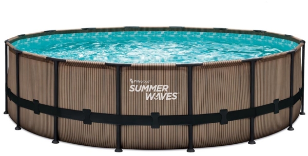 Summer Waves Elite Frame Pool | Aufstellpool rund