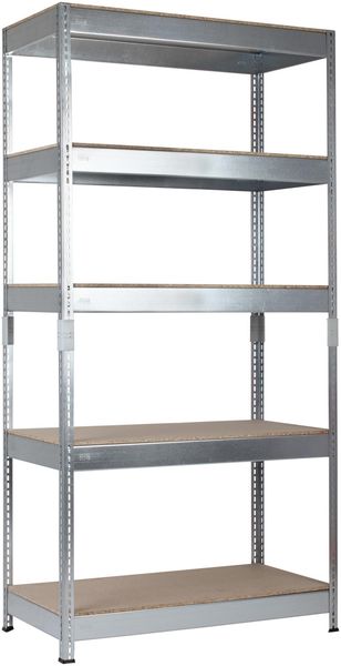 Schulte Steck- Schwerlastregal 200x100x50cm mit 5 Böden 300kg Fachlast