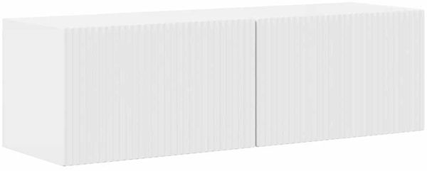 vidaXL TV-Wandschrank Glänzend Weiß 98 x 31 x 29,5 cm Holzwerkstoff 892237