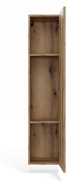 Raumhirsch Furniture Badkommode Badezimmerschrank Badschrank (1 Schranktüre - 3 Regale - Maße 30 x 30 x 135 cm)