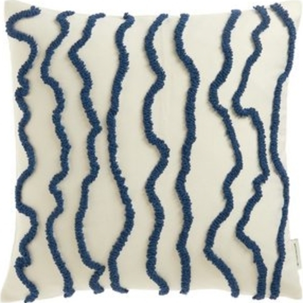 TOM TAILOR HOME Dekokissen Wavy, bestickt, mit hohem Baumwollanteil Bild 6