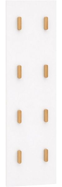 Schildmeyer Bjarne Hakenpaneel 160907, weiß matt, 30 x 2,6 x 110,6 cm