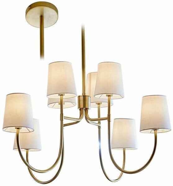 Mirabeau Hängeleuchten Hängelampe Plainfield bronze/weiß