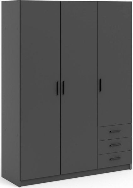 INOSIGN Kleiderschrank Sprint, viel Stauraum, robuste Qualität, 3 Breiten 98, 147, 195 cm Breite 98,5/147 oder 195,5 cm, je mit Einlegeböden und Kleiderstange