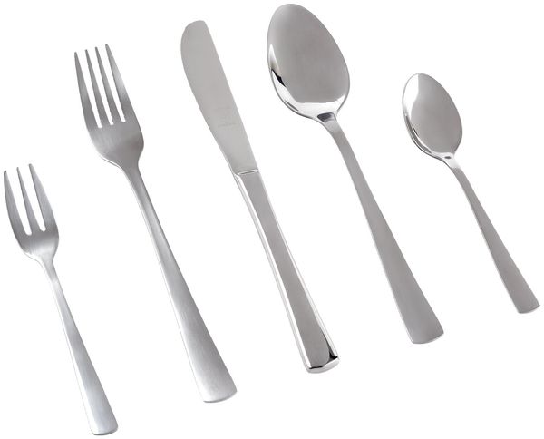 Justinus 'ATHENE' Besteckset 60-tlg, Edelstahl silber, spülmaschinengeeignet
