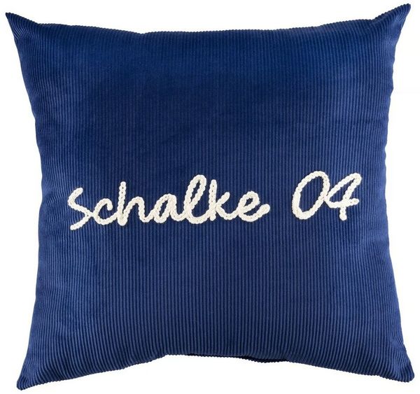 FC Schalke 04 Dekokissen Kissen Kordel