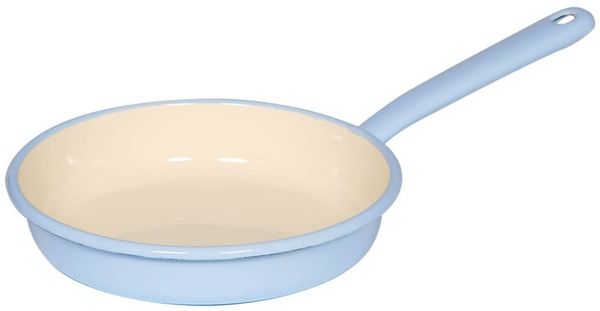 Riess Omelett/Palatschinkenpfanne Emaille Blau 20 cm