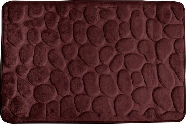 Euroshowers GmbH Badematte Rimini, Badematte, Badvorleger, Badezimmer Teppich, 100% polyester, memory foam (stoppning), latex SBR, rechteckig