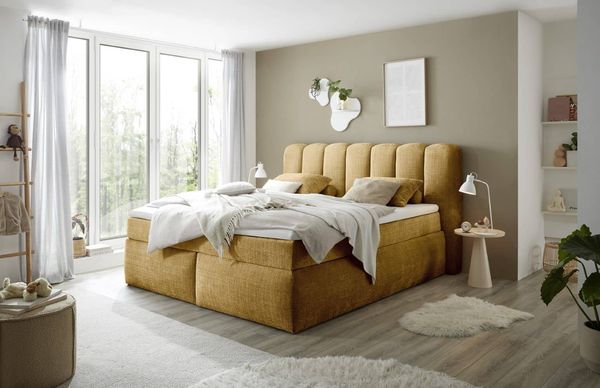 Boxspringbett Gibsons 180x200 cm | 200x200 cm Cremona – Ed Exciting Design
