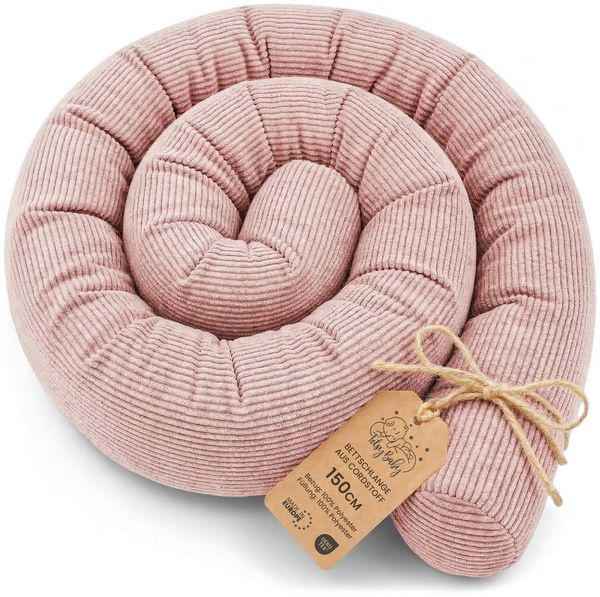 Totsy Baby Seitenschläferkissen Bettschlange Body Pillow - Kopfkissen lang Bettrolle Schlafkissen