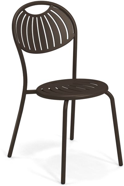 2er Set Coupole Gartenstuhl braun