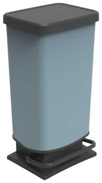 ROTHO Mülleimer Paso Mülleimer 40l mit Deckel, Kunststoff (PP recycelt), hergestellt in der Schweiz