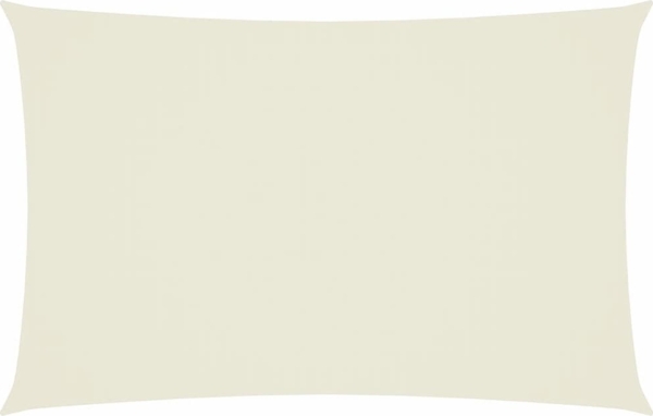 vidaXL Sonnensegel Oxford-Gewebe Rechteckig 2x4,5 m Creme 135203