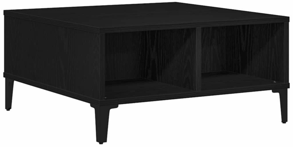 vidaXL Couchtisch Schwarz Eichen-Optik 60 x 60 x 30 cm 862589