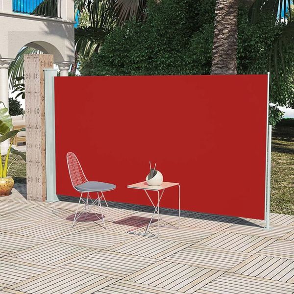 vidaXL Seitenmarkise 160x300 cm Rot 41046