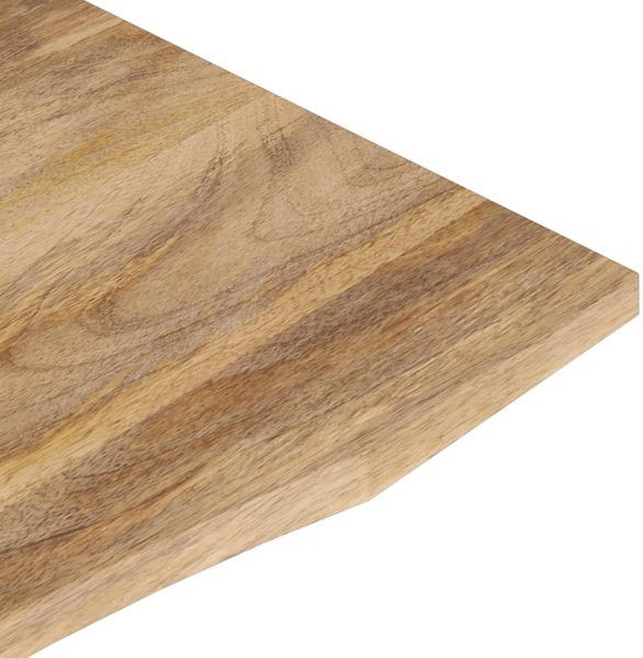 vidaXL Schreibtischplatte mit Aussparung 160x50x2,5cm Massivholz Mango 370198 Bild 7