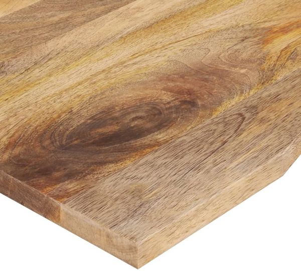 vidaXL Schreibtischplatte mit Aussparung 160x50x2,5cm Massivholz Mango 370198 Bild 6