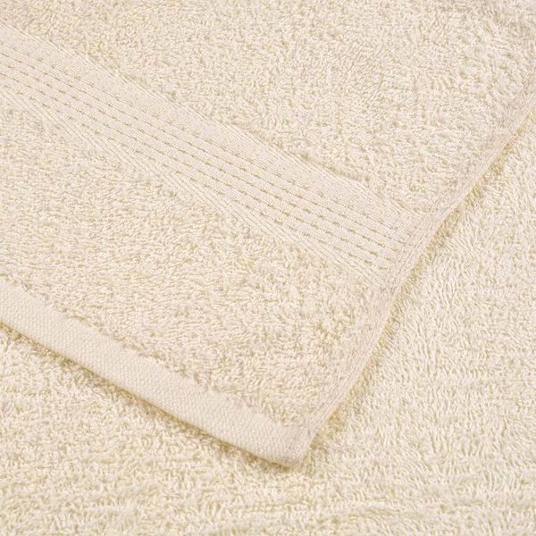 vidaXL Saunatücher FROGN 2 Stk. Creme 80x200 cm 360 g/m² 137007 Bild 6