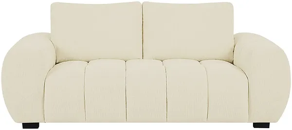 Vente-unique - BERENIA Sofa Stoff Beige - B 105 cm x H 81 cm x L 196 cm