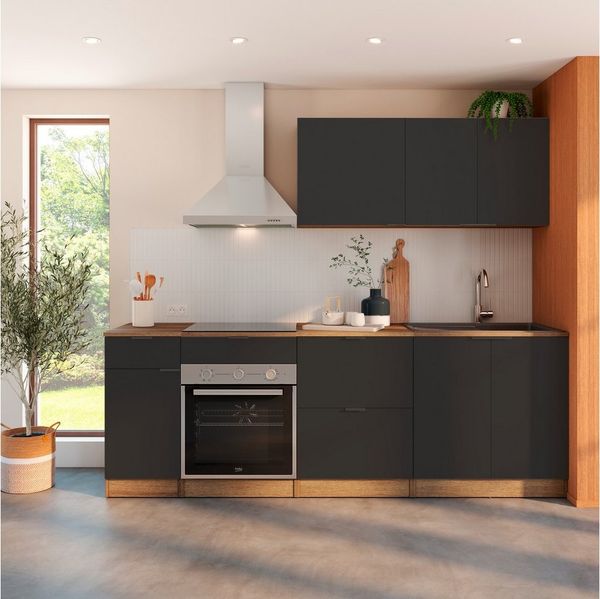 Gami Unterschrank Eden Küche Unterschrank B. 40 1 Tür 1 Schublade Unterschrank mit 1Tür und 1 Schublade Breite 40 cm