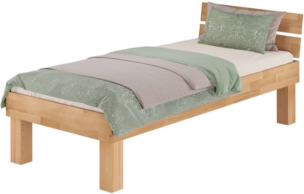 Buche-Massivholzbett V-60. 86-HoR
