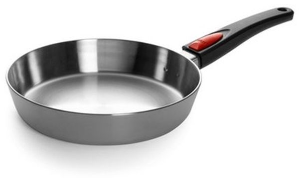 WOLL Bratpfanne Concept Pro Edelstahl Ø 24 cm 5‑Schichten‑Kompound abnehmbarer Griff Alle Herdarten Induktion Backofenfest bis 220 °C Spülmaschinenfest Bild 4