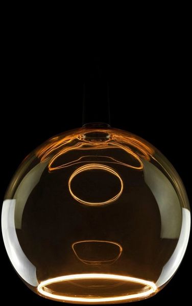 SEGULA LED-Leuchtmittel LED Floating Globe 300 gold, E27, 1 St, Extra-Warmweiß, LED Floating Globe 300 gold, E27, 5W, CRI 90, dimmbar