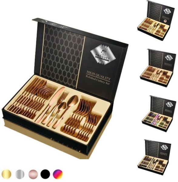 Faizee Home Besteck-Set Otto Besteck Gift Box Rose Gold