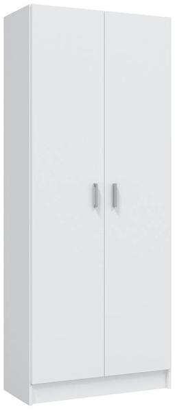 Mehrzweckschrank >Multipurpose< in Weiß - 73x180x37 (BxHxT)