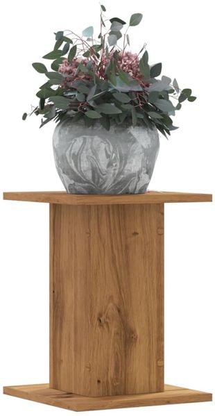 vidaXL Pflanzenständer 2 Stk. Artisan-Eiche 30x30x40 cm Holzwerkstoff 3307854