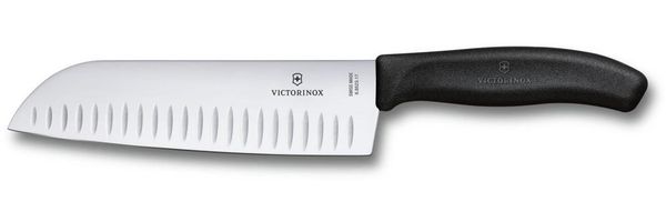Victorinox 'Swiss Classic' Santokumesser, Edelstahl schwarz, 17 cm