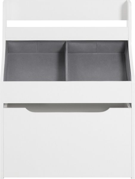 SoBuy KMB71-W Kinderregal, MDF, Lackiert, Weiß, 60 x 110 x 25 cm