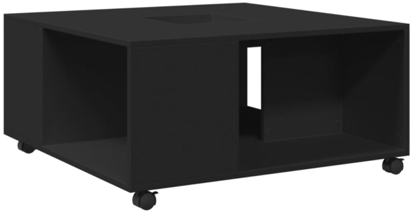 vidaXL Couchtisch Schwarz 80x80x40 cm Holzwerkstoff 853174