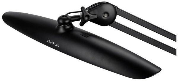 Semplix LED Arbeitslampe Tischlampe schwarz (182 LED/ 3 Farben/ dimmbar/ Tischklemme)