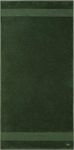 Lacoste Duschtuch LLECROCO, Frottier (1-St), mit Label-Applikationen