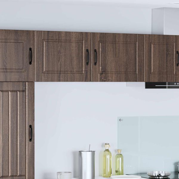 vidaXL Wandschrank PORTO Braun Eichen-Optik 50 x 31 x 40 cm 885259
