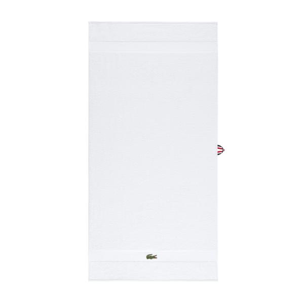 Lacoste Frottier Handtücher Casual|Handtuch 55x100 cm| blanc