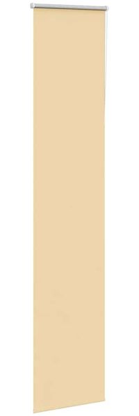 vidaXL Verdunkelungsrollo Beige 50x210cm Stoffbreite 45,7 cm Polyester 4010780 Bild 3