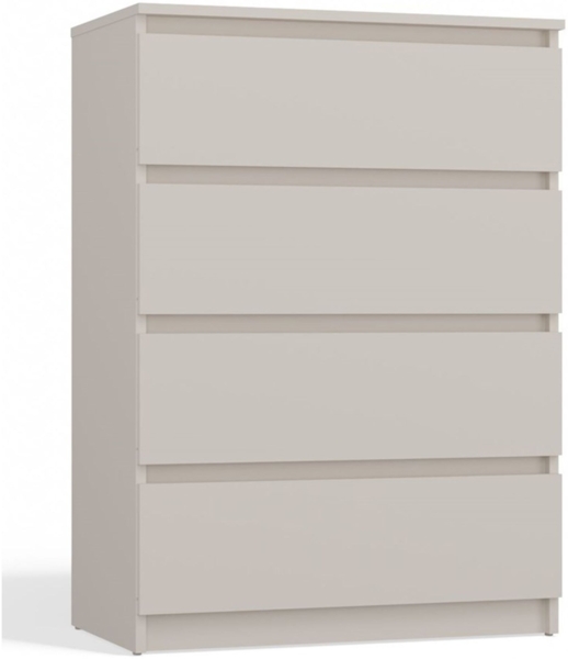 Selsey 'Malwa' Kommode mit vier Schubladen, greige, ca. 97 x 70 x 40 cm