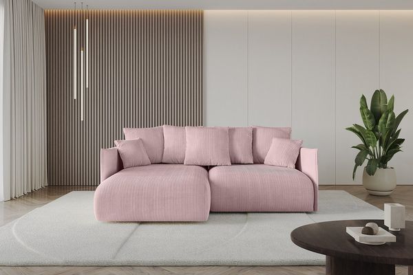 ALTDECOR Ecksofa ONESK-L, Couch mit Schlaffunktion, Wohnzimmer - Wohnlandschaft, Corner Sofa Bett Eckcouch Couch L-Form Schlafcouch Ausziehbar