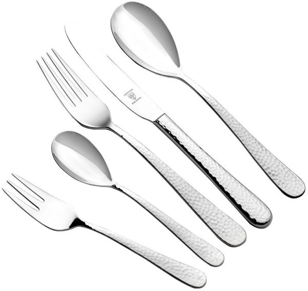 Justinus Besteck-Set STONE, 30-teilig, für 6 Personen, (30-tlg), 6 Personen, Edelstahl 18/10