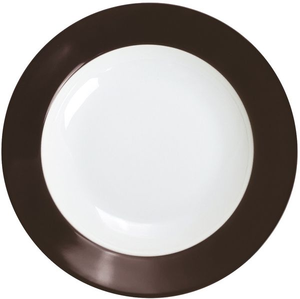 KAHLA Pronto Colore Suppenteller 22 cm chocolate brown