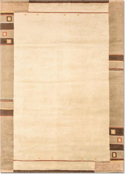 Nepal Teppich - 160 x 90 cm - beige