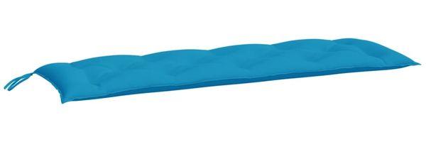 vidaXL Gartenbank-Auflagen 2 Stk. Hellblau 150x50x7 cm Oxford-Gewebe 361701 Bild 3