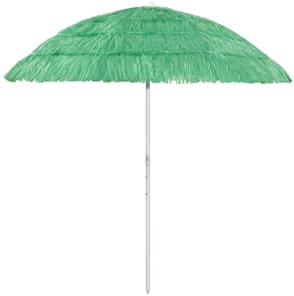 vidaXL Sonnenschirm Hawaii Grün 240 cm 314698