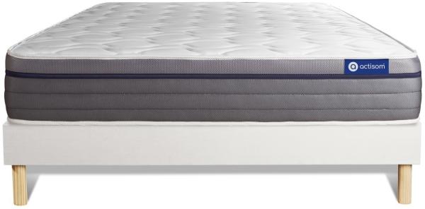 Actilatex zen Matratze 120x220 cm + Bettgestell mit Lattenrost, Härtegrad 2, Latex und Memory-Schaum, Höhe : 26 cm Bild 3