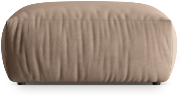 Micadoni Hocker Chris 1-Sitzer Samt Hellbraun